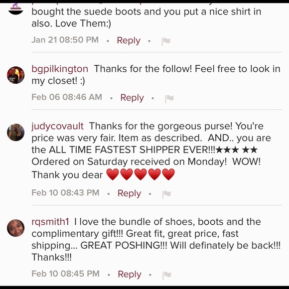 💄👠💋FEEDBACK🎁👗🛍 - Picture 5 of 8